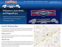 Tablet Screenshot of flagstaff4x4.com